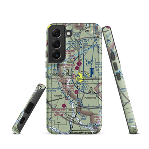 The Flying Cowboy Airport (91OK) VFR Sectional Samsung Phone Case