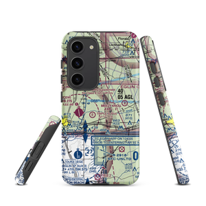 The Funny Farm Airport (FD03) VFR Sectional Samsung Phone Case