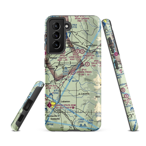 The Green Trees Ranch Airport (OG28) VFR Sectional Samsung Phone Case