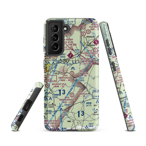 The Greenhouse Airport (02VA) VFR Sectional Samsung Phone Case