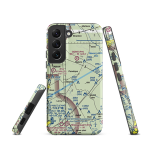 The Landing Airport (9XS1) VFR Sectional Samsung Phone Case