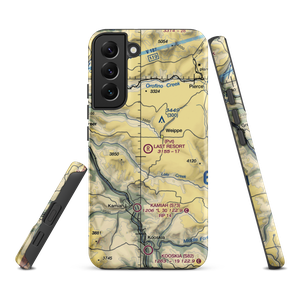 The Last Resort Airport (3ID2) VFR Sectional Samsung Phone Case