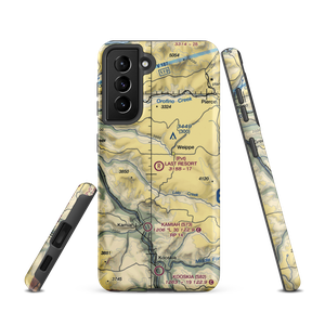 The Last Resort Airport (3ID2) VFR Sectional Samsung Phone Case