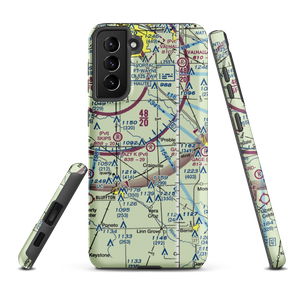 The Lazy K Airport (0IN2) VFR Sectional Samsung Phone Case