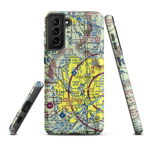 The Ohio State University Airport - Don Scott Field (OSU) VFR Sectional Samsung Phone Case