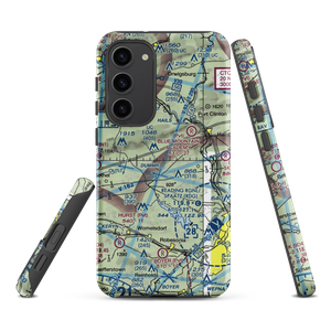 The Old Commonwealth Aerodrome (2PA6) VFR Sectional Samsung Phone Case