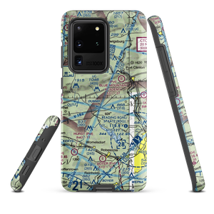 The Old Commonwealth Aerodrome (2PA6) VFR Sectional Samsung Phone Case