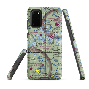 The Peninsula Airport (21MU) VFR Sectional Samsung Phone Case