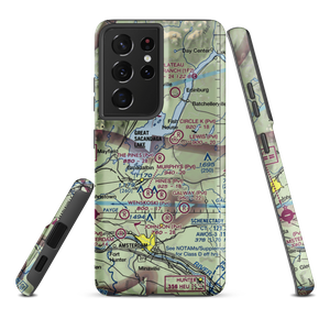 The Pines Airport (NY64) VFR Sectional Samsung Phone Case