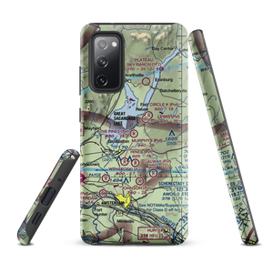 The Pines Airport (NY64) VFR Sectional Samsung Phone Case