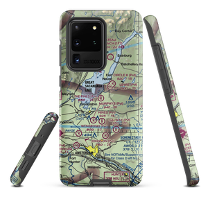The Pines Airport (NY64) VFR Sectional Samsung Phone Case