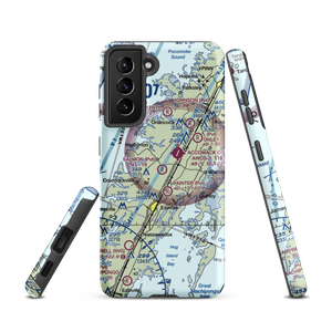 The Salmon Farm Airport (Pvt) (53VG) VFR Sectional Samsung Phone Case