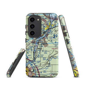 The Sandbox Airport (32LL) VFR Sectional Samsung Phone Case