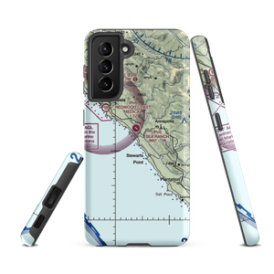 The Sea Ranch Airport (CA51) VFR Sectional Samsung Phone Case