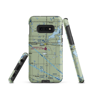 The Sigurd Anderson Airport (1D7) VFR Sectional Samsung Phone Case