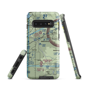 The Wilderness Airport (8KS9) VFR Sectional Samsung Phone Case