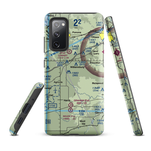 The Wilderness Airport (8KS9) VFR Sectional Samsung Phone Case