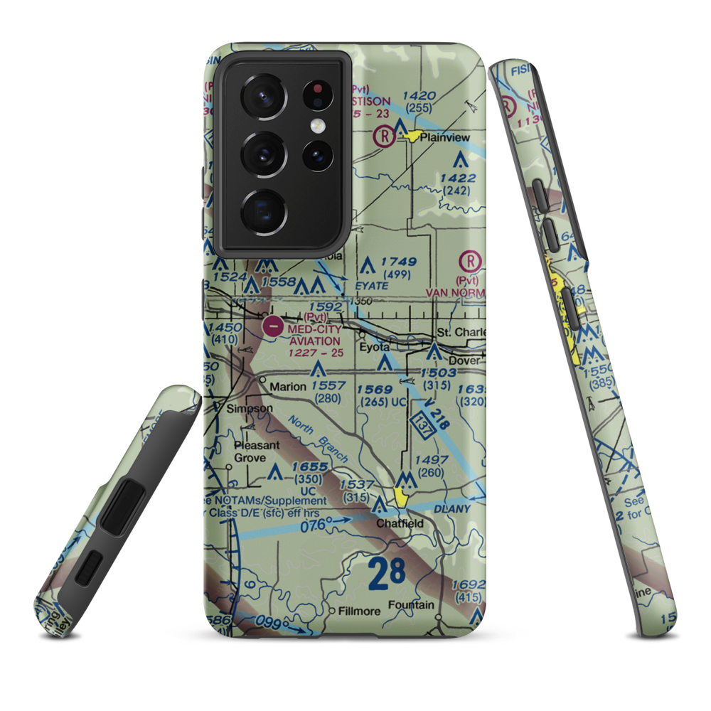 Thomas Field (MY37) VFR Sectional Samsung Phone Case Samsung Galaxy S21 Ultra model shown