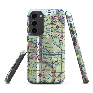 Thompson Drag Raceway Airport (73OH) VFR Sectional Samsung Phone Case