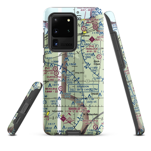 Thompson Drag Raceway Airport (73OH) VFR Sectional Samsung Phone Case