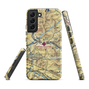 Thompson Falls Airport (THM) VFR Sectional Samsung Phone Case