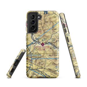Thompson Falls Airport (THM) VFR Sectional Samsung Phone Case