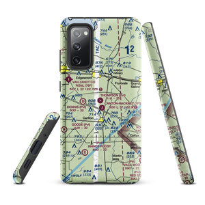 Thompson Field (1TA7) VFR Sectional Samsung Phone Case