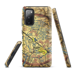 Thompson Field (MT81) VFR Sectional Samsung Phone Case