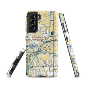 Thompson Pass Airport (K55) VFR Sectional Samsung Phone Case