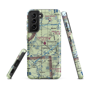 Thompsonville Airport (7Y2) VFR Sectional Samsung Phone Case