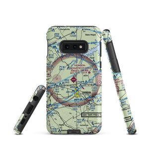 Thomson-McDuffie County Airport (HQU) VFR Sectional Samsung Phone Case