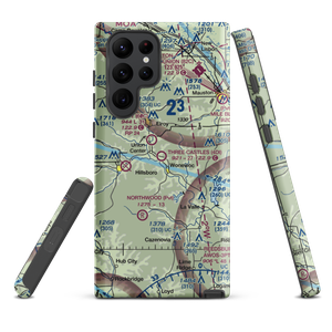 Three Castles Airpark (4D1) VFR Sectional Samsung Phone Case