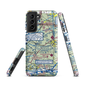 Three J Airport (MD56) VFR Sectional Samsung Phone Case