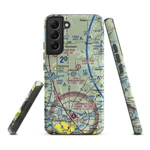 Threshing Bee Airport (5KS1) VFR Sectional Samsung Phone Case