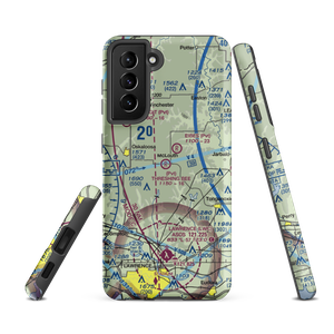 Threshing Bee Airport (5KS1) VFR Sectional Samsung Phone Case