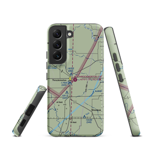 Throckmorton Municipal Airport (72F) VFR Sectional Samsung Phone Case