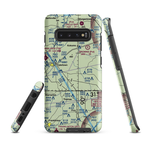 Thunderfoot Ranch Airport (3MS2) VFR Sectional Samsung Phone Case