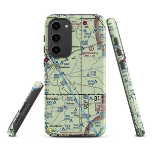 Thunderfoot Ranch Airport (3MS2) VFR Sectional Samsung Phone Case