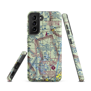 Tick Hill Airfield (XA47) VFR Sectional Samsung Phone Case