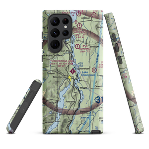 Ticonderoga Municipal Airport (4B6) VFR Sectional Samsung Phone Case