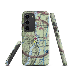 Ticonderoga Municipal Airport (4B6) VFR Sectional Samsung Phone Case