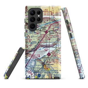 Tidewater Bluffs Airport (77AK) VFR Sectional Samsung Phone Case