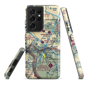 Tierra Linda Ranch Airport (60TE) VFR Sectional Samsung Phone Case