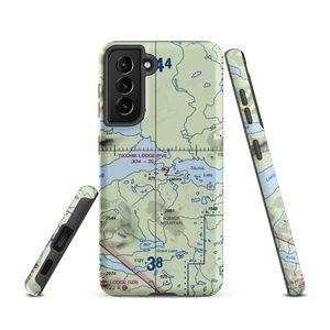 Tikchik Lodge Seaplane Base (AK56) VFR Sectional Samsung Phone Case