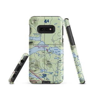 Tikchik Lodge Seaplane Base (KTH) VFR Sectional Samsung Phone Case