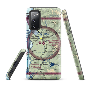 Tillamook Airport (TMK) VFR Sectional Samsung Phone Case