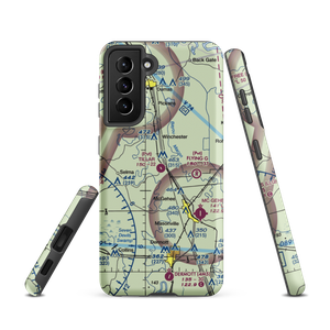 Tillar Airport (5AR1) VFR Sectional Samsung Phone Case