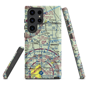 Tim Bullard Memorial Airport (LS91) VFR Sectional Samsung Phone Case