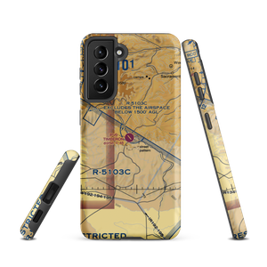 Timberon Airport (52NM) VFR Sectional Samsung Phone Case