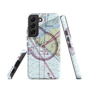 Tin City Long Range Radar Station Airport (TNC) VFR Sectional Samsung Phone Case